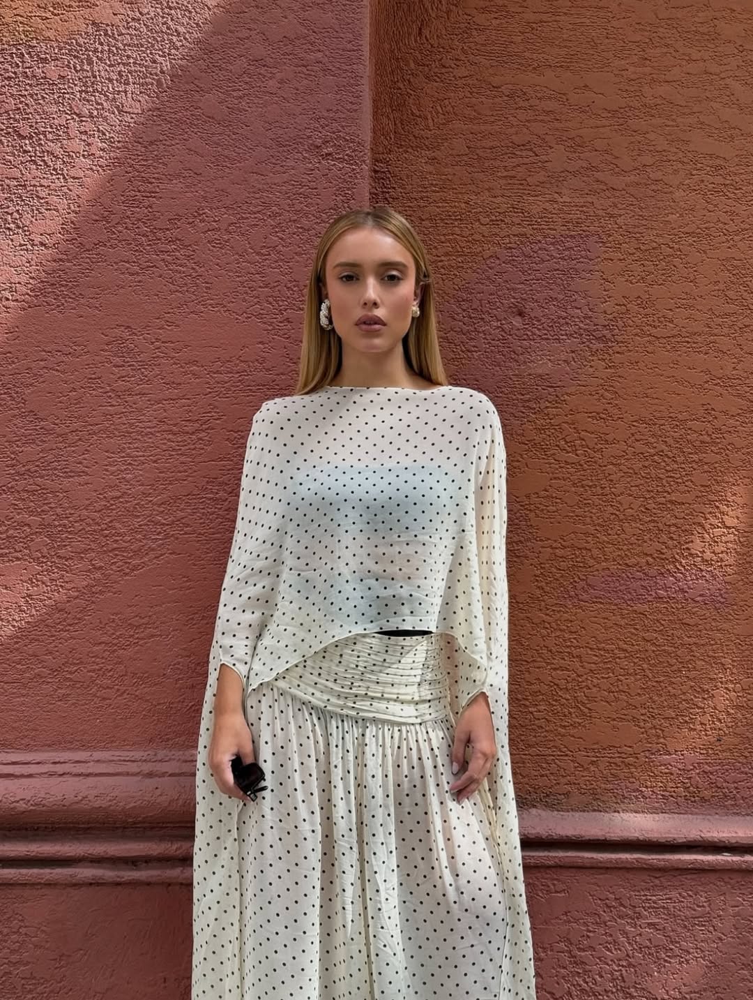 The Grace Cape Blouse