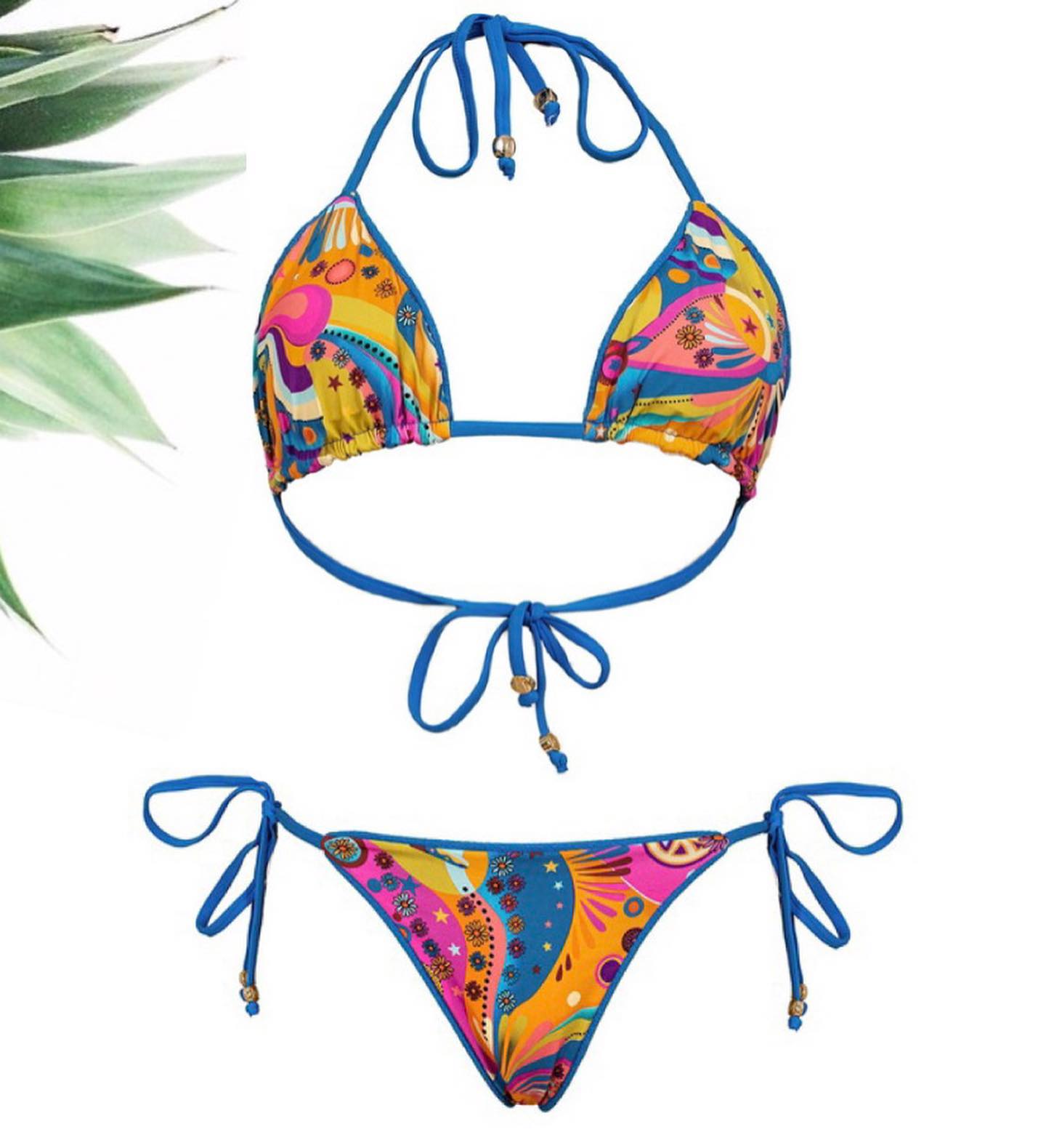 PEACE & LOVE BIKINI SET