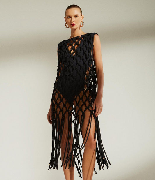 MACRAME COVER UP DRESS