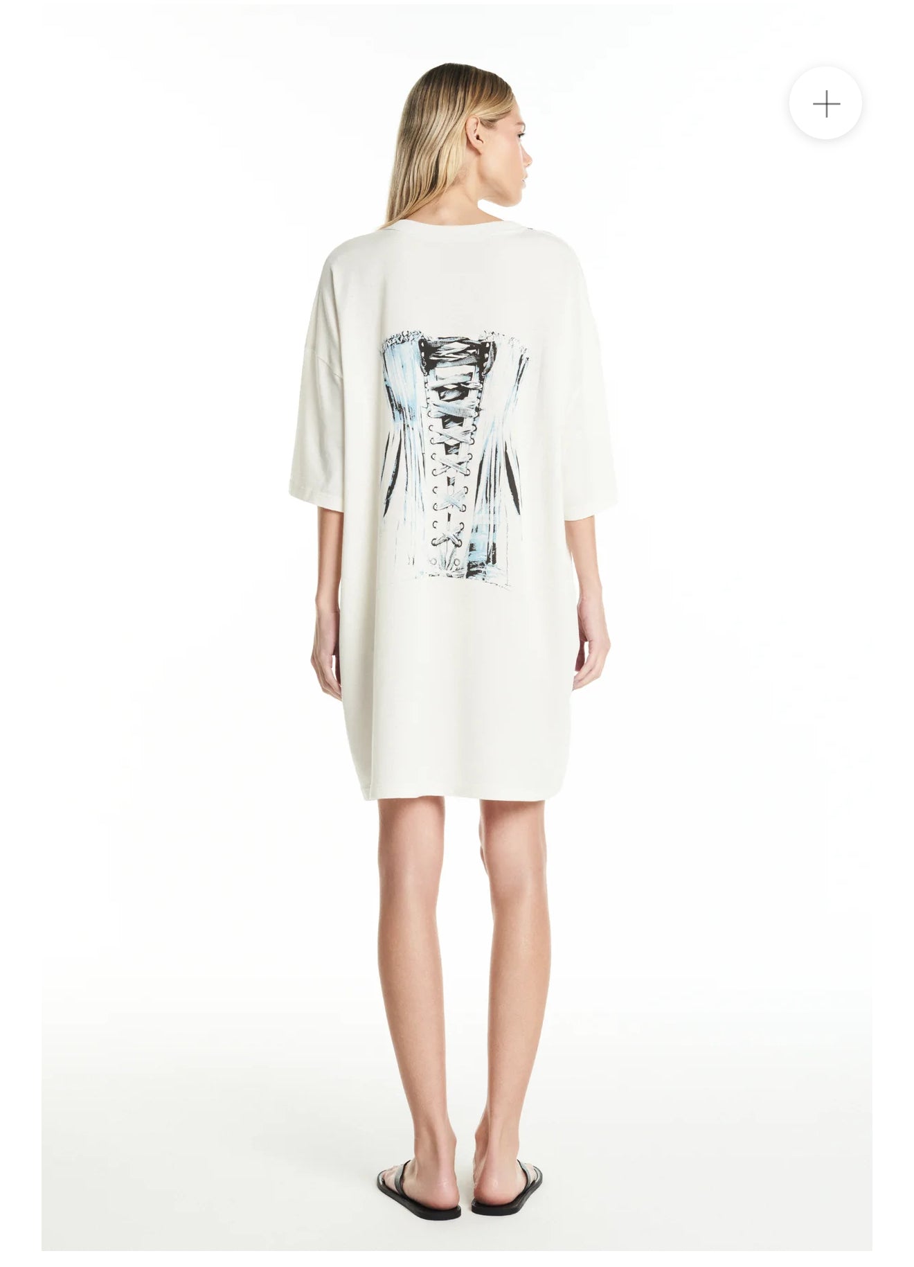 Corset print T-shirt