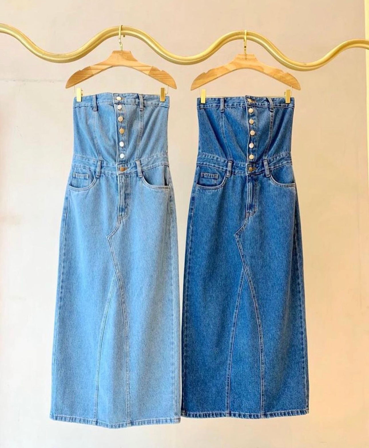 Stefany Denim Dress