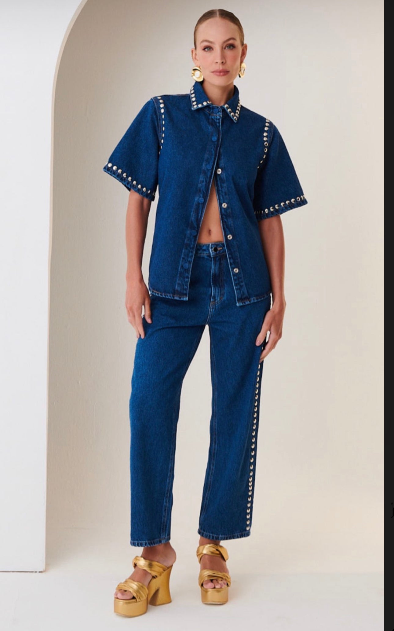 TINA DENIM PANTS