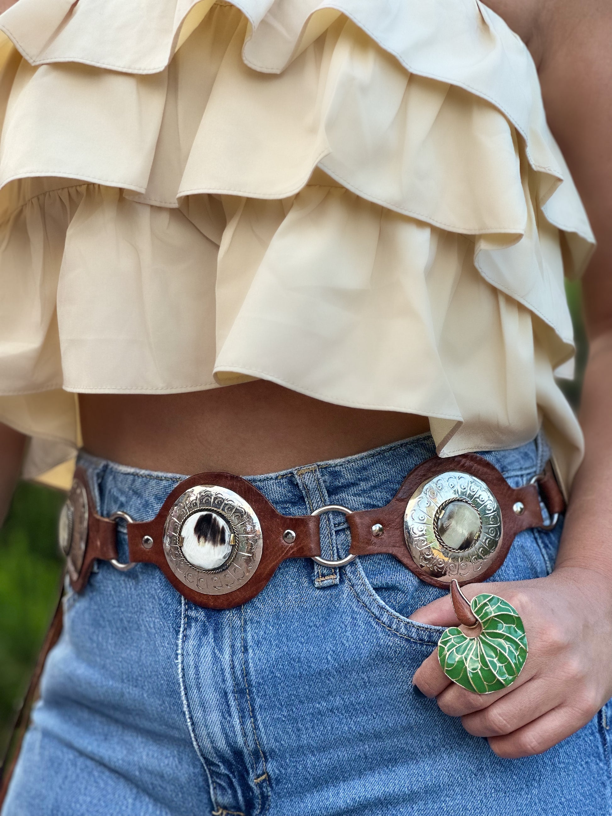 Big sales buckle belt