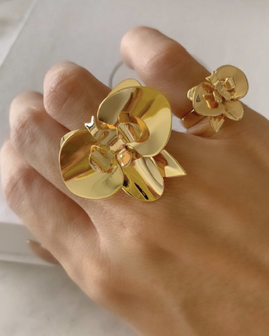 MINI ORCHID RING