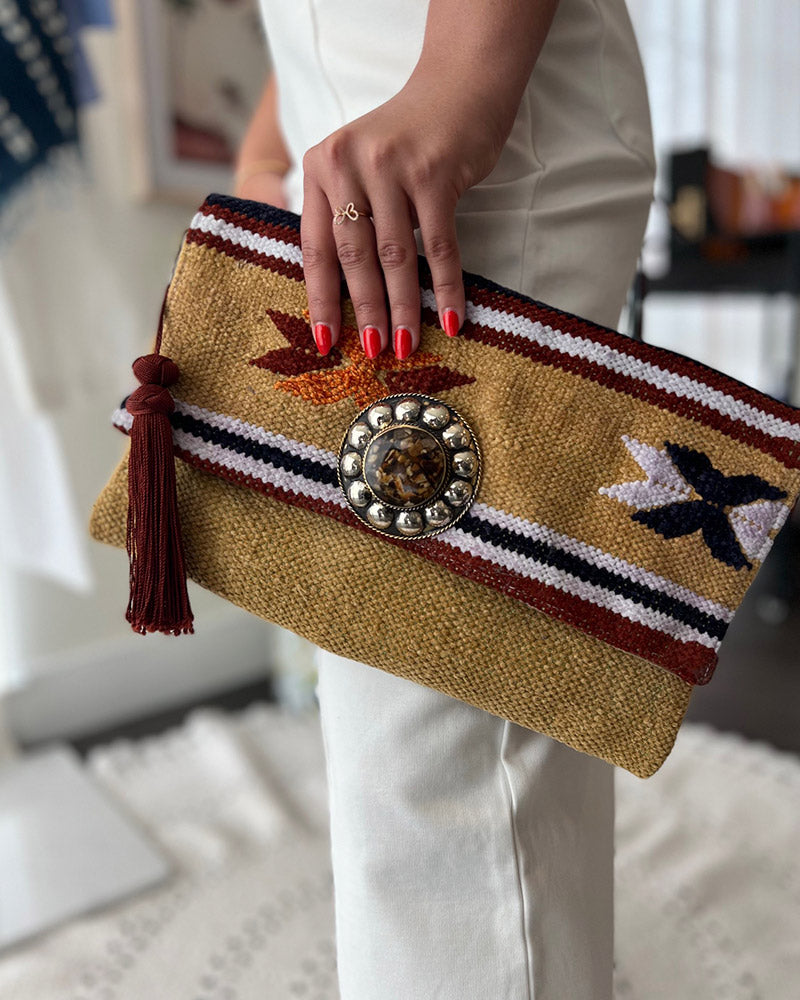 BERBERES RUG CLOTH CLUTCH