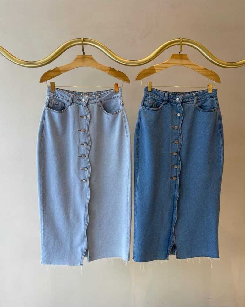 FOX DENIM SKIRT