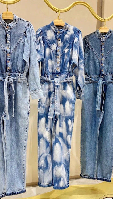 Rachel Denim Jumpsuit